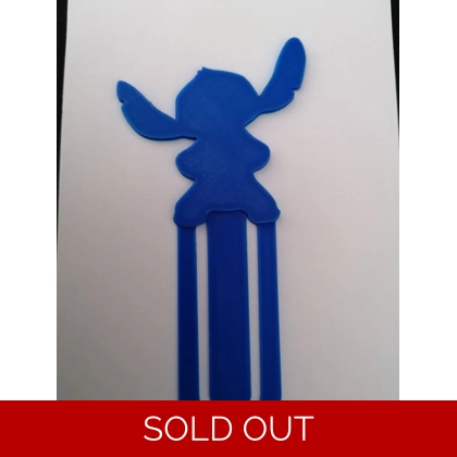 Disney Stitch 3D Printed Bookmark